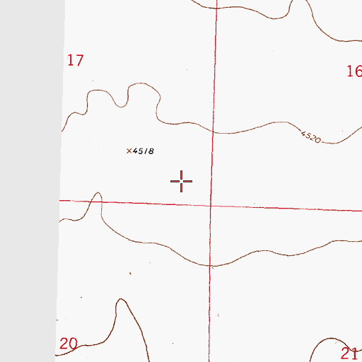 Topographic Map of 01357 Water Well, NM