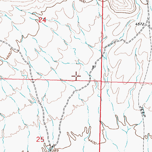 Topographic Map of 00810 Water Well, NM