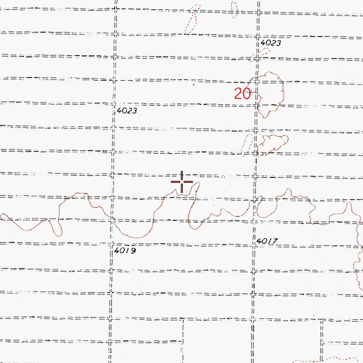 Topographic Map of 06067 Water Well, NM