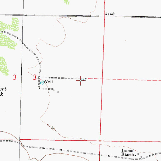 Topographic Map of 00940 Water Well, NM
