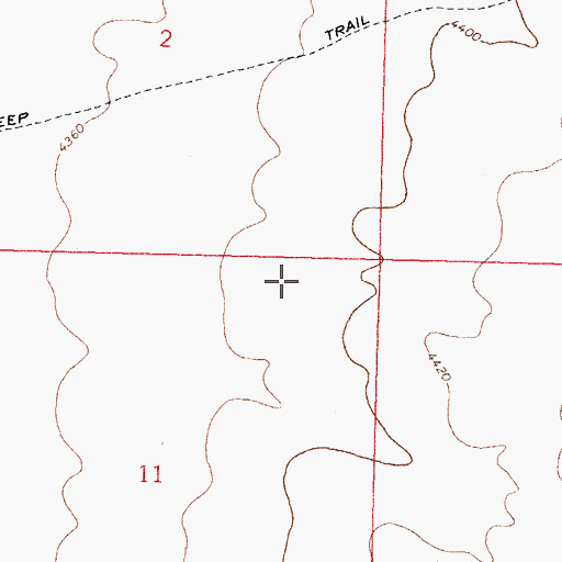 Topographic Map of 06044 Water Well, NM