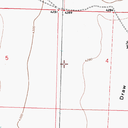 Topographic Map of 06042 Water Well, NM