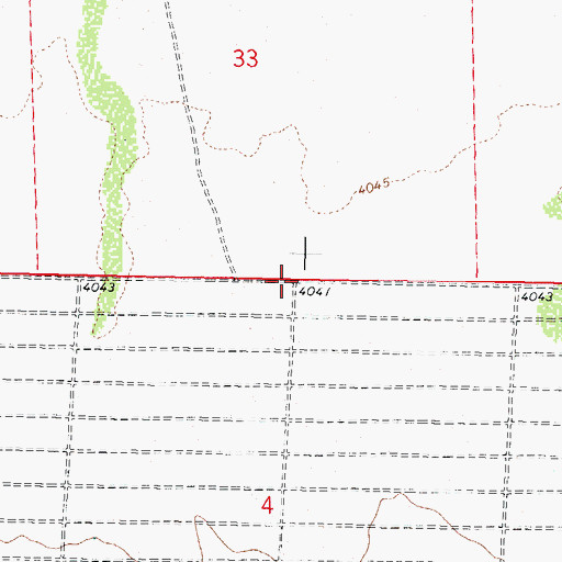 Topographic Map of 06069 Water Well, NM