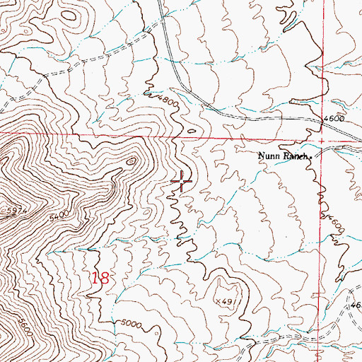 Topographic Map of 00644 Water Well, NM