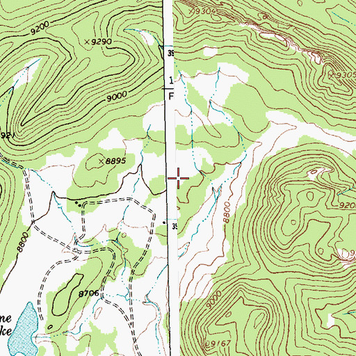 Topographic Map of 12A-6 Spring, NM
