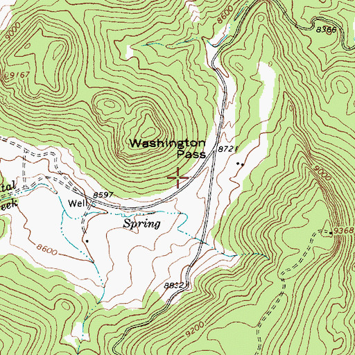 Topographic Map of 14M-108 Spring, NM
