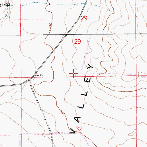Topographic Map of 10544 Water Well, NM