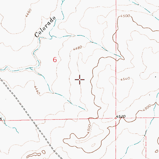 Topographic Map of 107224 Water Well, NM