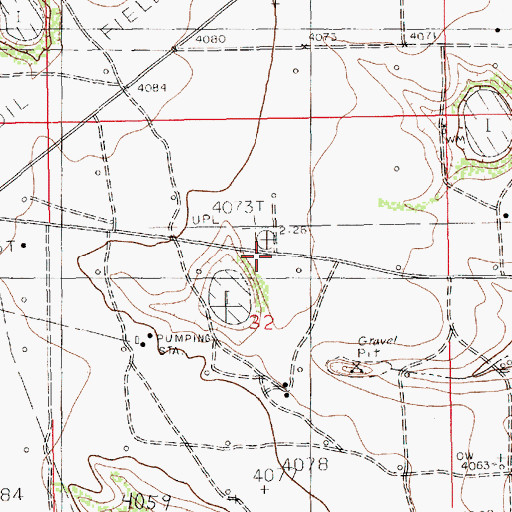 Topographic Map of 11321 Water Well, NM
