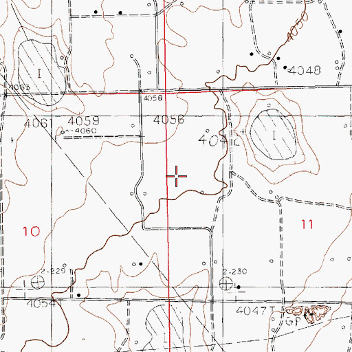 Topographic Map of 11306 Water Well, NM