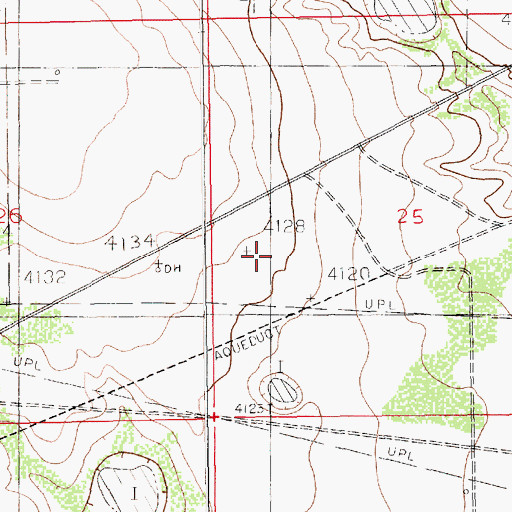 Topographic Map of 10210 Water Well, NM