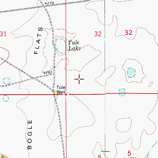 Topographic Map of 20141 Water Well, NM