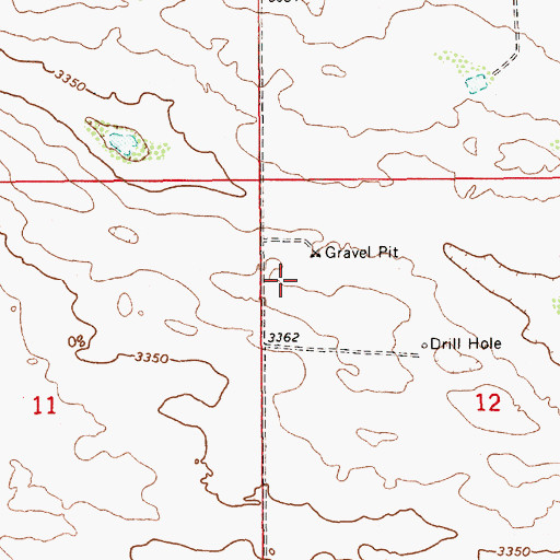 Topographic Map of 06641 Water Well, NM