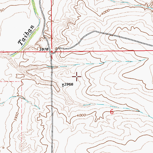 Topographic Map of 10107 Water Well, NM