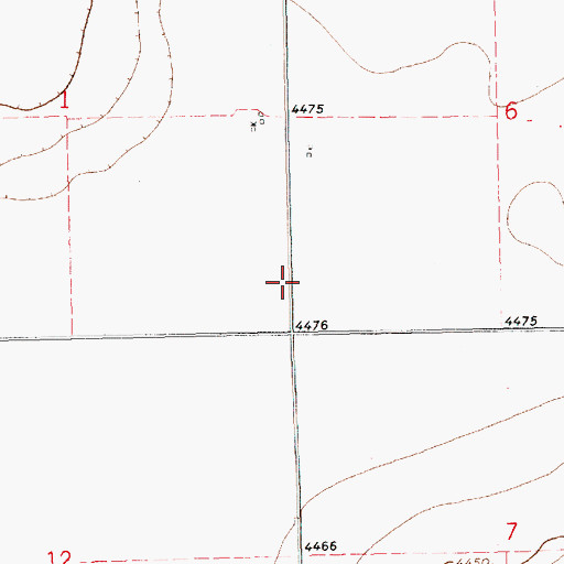 Topographic Map of 10228 Water Well, NM