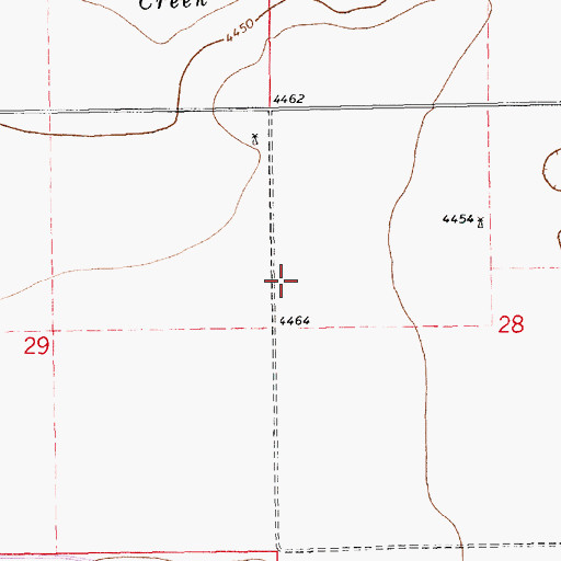 Topographic Map of 10926 Water Well, NM