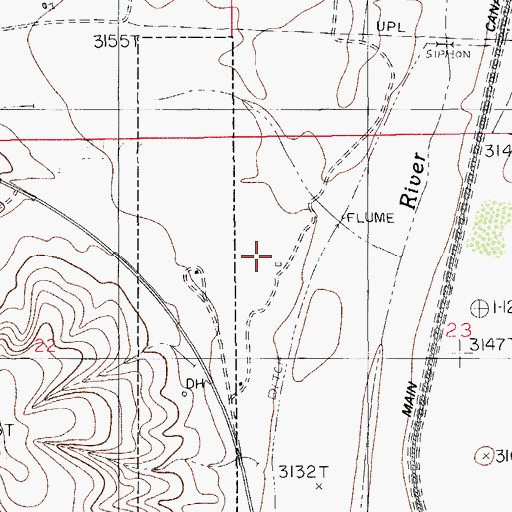 Topographic Map of 10189 Water Well, NM