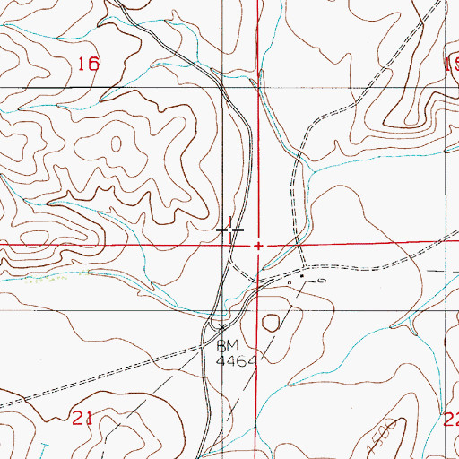 Topographic Map of 10026 Water Well, NM