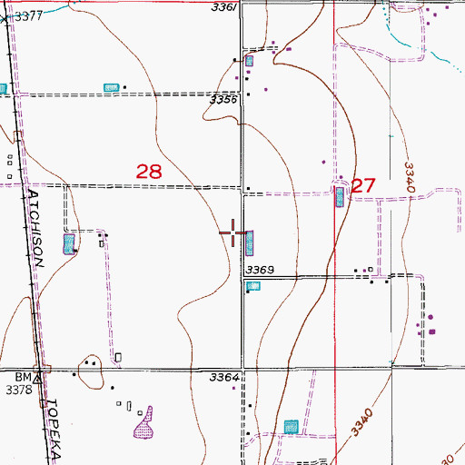 Topographic Map of 06095 Water Well, NM