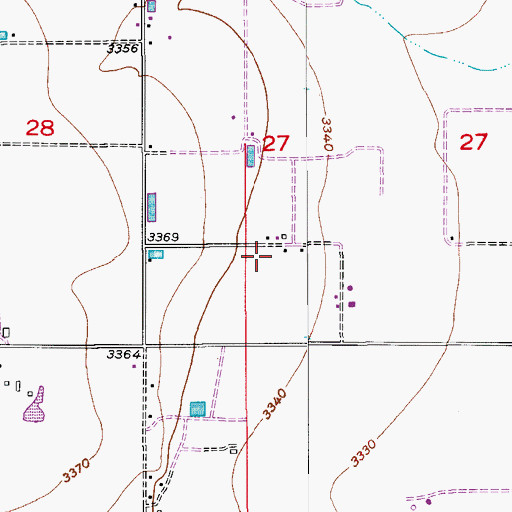 Topographic Map of 06088 Water Well, NM
