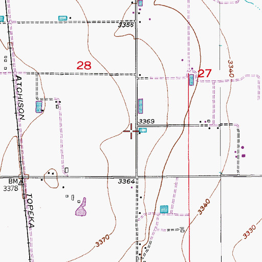 Topographic Map of 06097 Water Well, NM