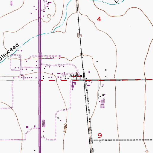 Topographic Map of 06134 Water Well, NM