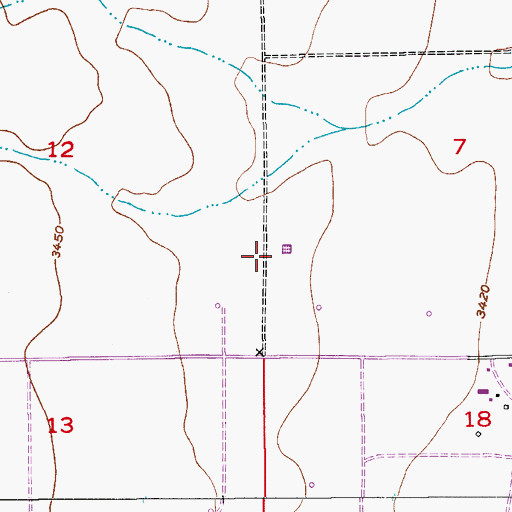 Topographic Map of 06145 Water Well, NM