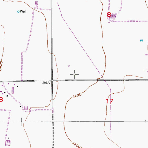 Topographic Map of 06149 Water Well, NM