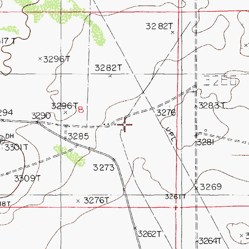 Topographic Map of 06436 Water Well, NM