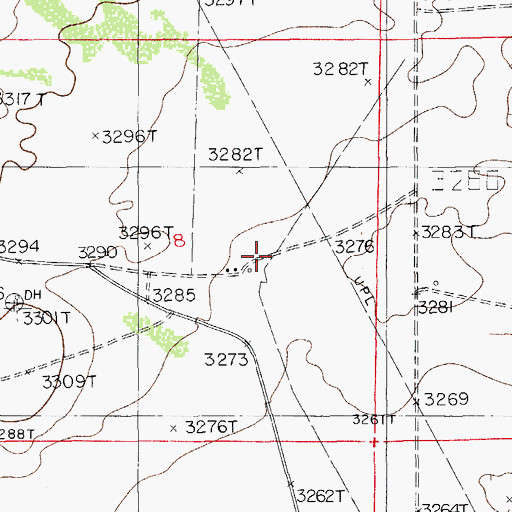 Topographic Map of 06435 Water Well, NM