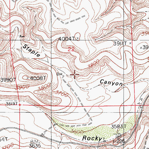 Topographic Map of 06731 Water Well, NM