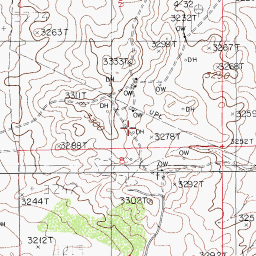 Topographic Map of 06707 Water Well, NM