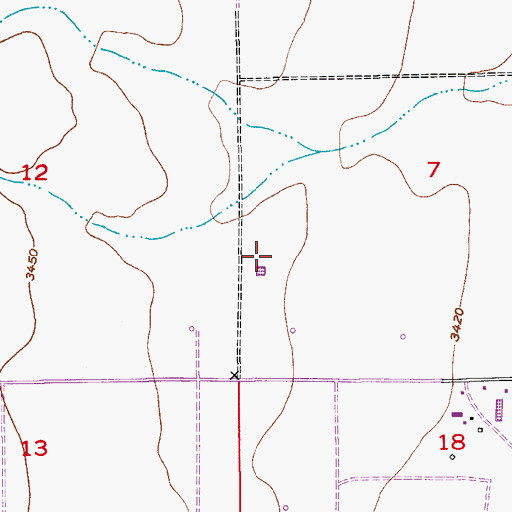 Topographic Map of 06144 Water Well, NM