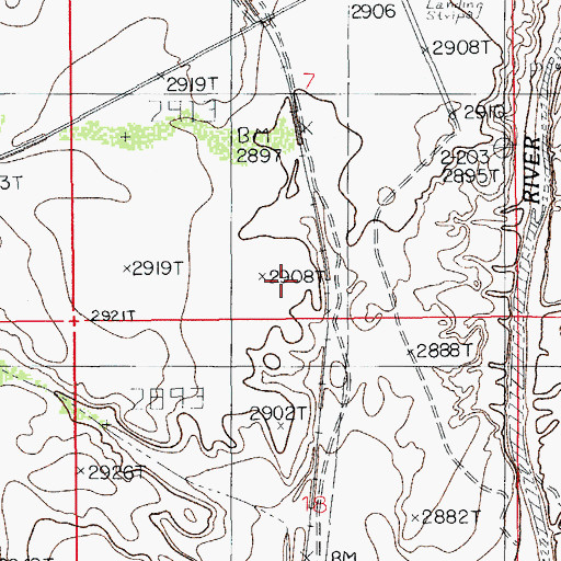 Topographic Map of 20094 Water Well, NM