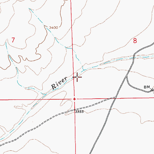 Topographic Map of 06618 Water Well, NM