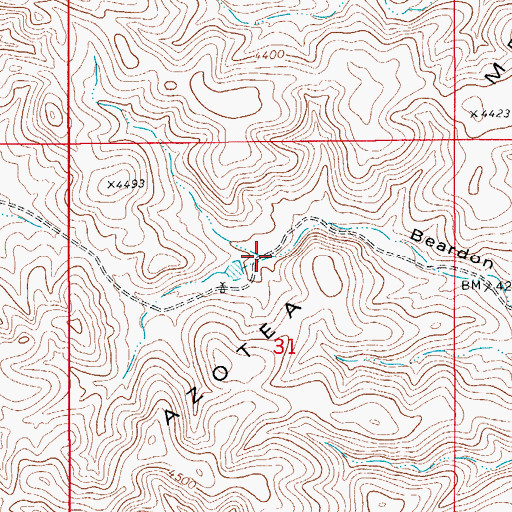 Topographic Map of 07011 Water Well, NM