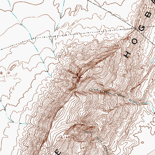 Topographic Map of Hogback Historical Marker, NM