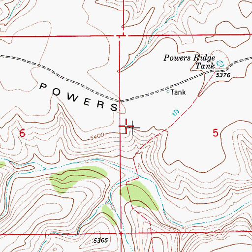Topographic Map of Guadalupe Mountains Historical Marker, NM