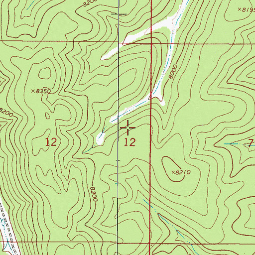 Topographic Map of Mescalero Apache Reservation Historical Marker, NM