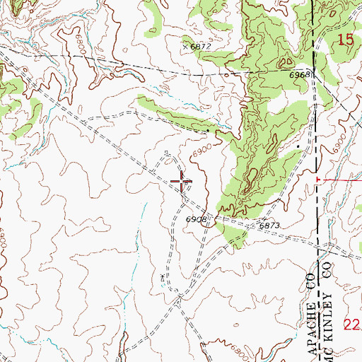Topographic Map of W R 5 Water Well, NM