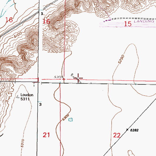 Topographic Map of Engineering Annex, NM