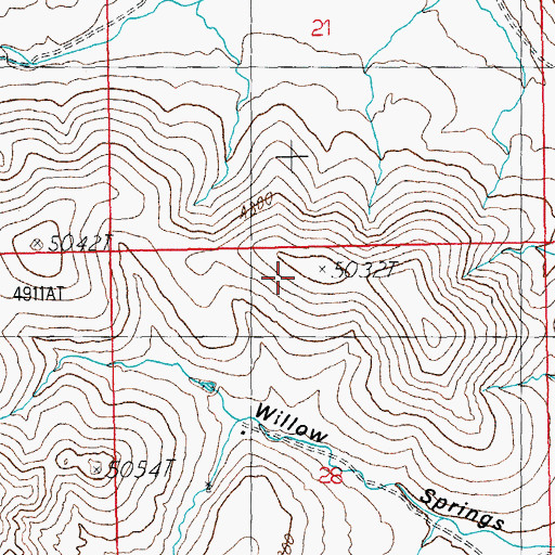 Topographic Map of Peloncillo Mountains Wilderness Study Area, NM