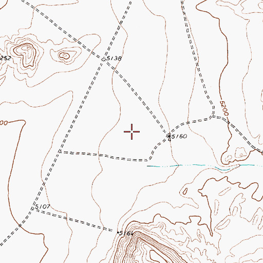 Topographic Map of 10030 Water Well, NM