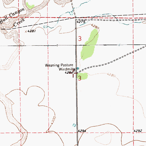 Topographic Map of 05063 Water Well, NM