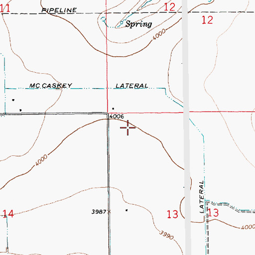 Topographic Map of 05604 Water Well, NM
