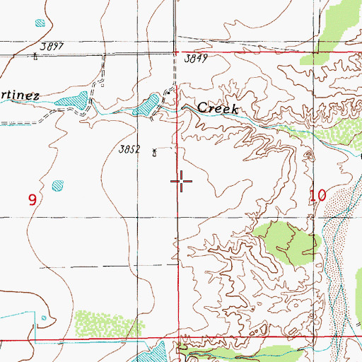 Topographic Map of 05379 Water Well, NM