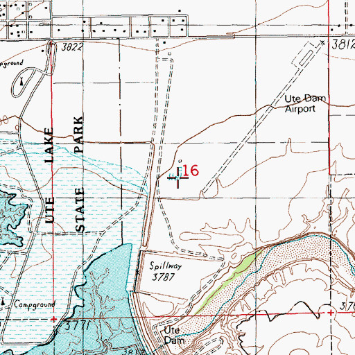 Topographic Map of 05049 Water Well, NM