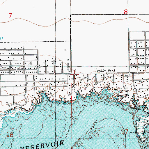 Topographic Map of 05024 Water Well, NM