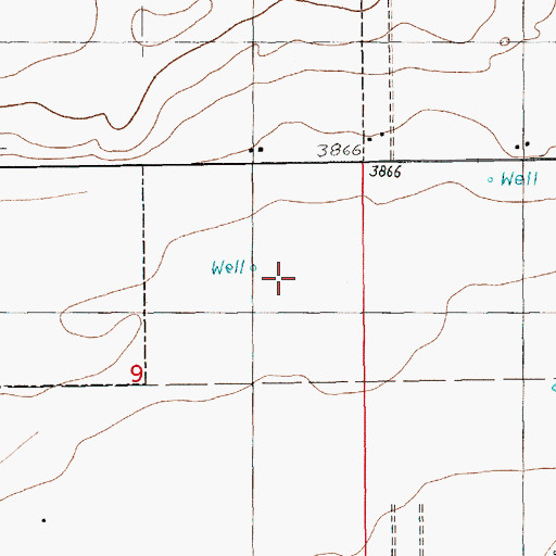 Topographic Map of 05029 Water Well, NM
