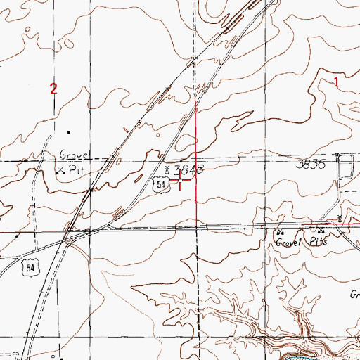 Topographic Map of 05003 Water Well, NM